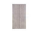 Europa 2 Door Wardrobe - Grey Oak