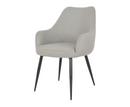Fabio Dining Chairs - Grey PU