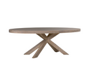 Falun 2.35M Oval Dining Table - Oak