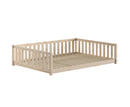 Dally House Bed 140 × 200 cm - Natural