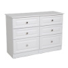 Greystones 6 Drawer Chest (3 beside 3)