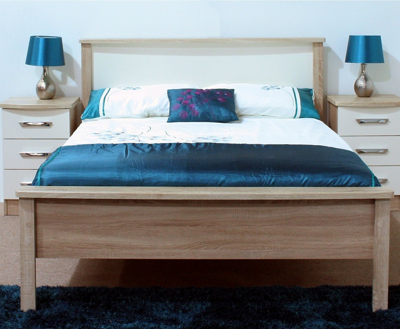 Galao 4ft 6 Double Bed Frame