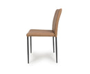 Gena Stack Chair - Tan
