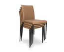 Gena Stack Chair - Tan