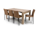 Gena Stack Chair - Tan