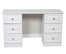 Greystones Dressing Table Double Pedestal