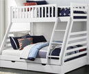 Hanlee Triple Bunk Sleeper White | Grey