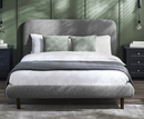 Hannah 4ft6 Boucle Double Bed - Grey