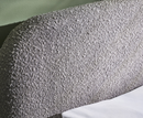 Hannah 4ft6 Boucle Double Bed - Grey