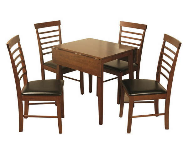 Hanover Square D/leaf Dining Table - Dark Oak