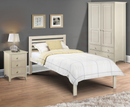 Harty Bed Stone White 90Cm