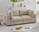 Heaven 2 Seater Sofa - Biscuit