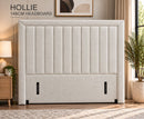 Hollie 5ft Kingsize Ottoman Bed - Beige