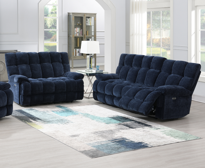 Homely 3 Seater Reclining Sofa