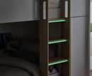 Horizon Bunk Bed - White|Oak