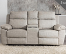 Hunter 3+2+1 Seater Electric Sofa Set - Silver