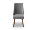 Hux Chenille Dining Chair - Dusk Grey