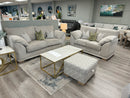 Hartshire 3+2 Seater Sofa Set - Genesis Dove