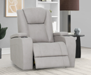 Jesse 1 Seater Electric Reclining Sofa - Pearl
