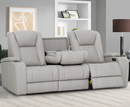 Jesse 3 Seater Electric Reclining Sofa - Pearl