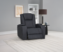Jesse 1 Seater Electric Reclining Sofa - Graphite