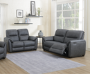 Jordie 2 Seater Electric Reclining Sofa - Dark Grey