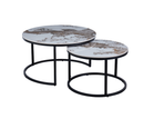 Kas Nest of Tables - Black Legs