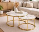 Kas Nest of Tables - Gold Legs