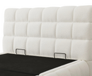 Kellie 5ft Kingsize Ottoman Bed Frame - Cream