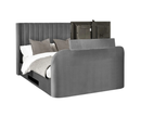 Klay 6ft Side Lift Ottoman TV Bed - Dark Grey