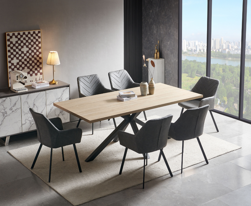 Krista Dining Chair - Grey