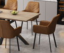 Krista Dining Chair - Tan