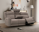 Langford Electric 3+2 Seater Set - Light Grey