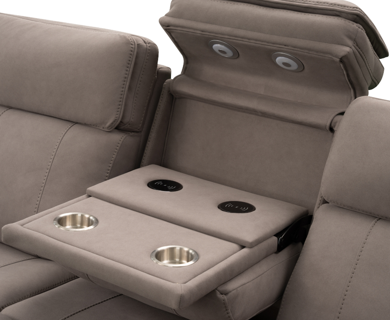 Langford Electric 3+2 Seater Set - Light Grey