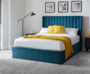 Langham 5ft Kingsize Ottoman Bed - Teal