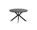 Sabel 1.2m Round Dining Table - Grey