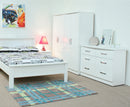 Latte 4ft Bed Frame