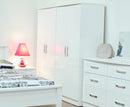 Latte 2 Door/2 Drawer Robe
