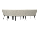 Lazarus Corner Bench - Champagne