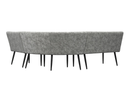 Lazarus Corner Bench - Grey