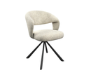 Lazarus Swivel Dining Chair - Champagne