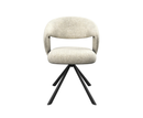 Lazarus Swivel Dining Chair - Champagne