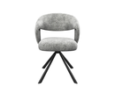 Lazarus Swivel Dining Chair - Grey