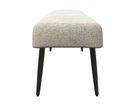 Lazarus Backless Bench - Champagne