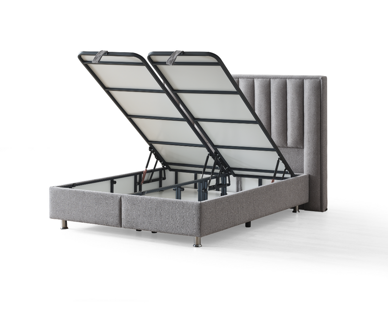 Legatie 6ft Ottoman Bed Frame - Grey