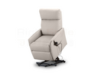 Lena Rise & Recline Chair Pebble Faux Leather