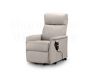 Lena Rise & Recline Chair Pebble Faux Leather