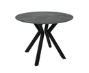 Lorenzo 110cm Round Dining Table - Grey