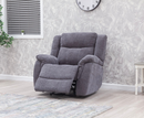 Loreta 1 Seater Electric Sofa - Dark Grey