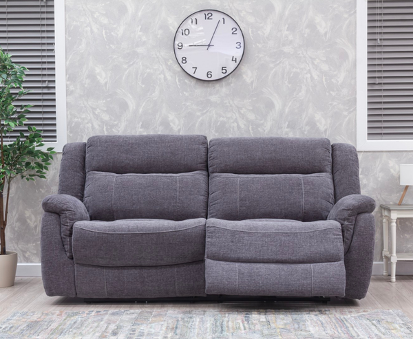 Loreta 2.5 Seater Electric Sofa - Dark Grey